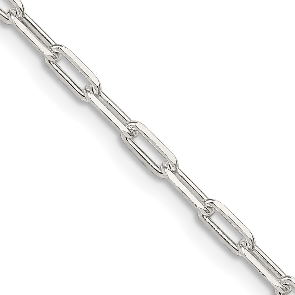 Sterling Silver 2.75mm Elongated Open Link ChainQFC52