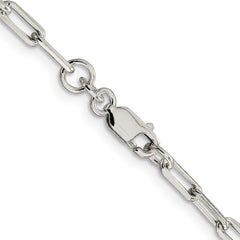 Sterling Silver 3.25mm Elongated Open Link ChainQFC53