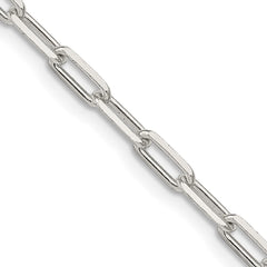 Sterling Silver 3.25mm Elongated Open Link ChainQFC53