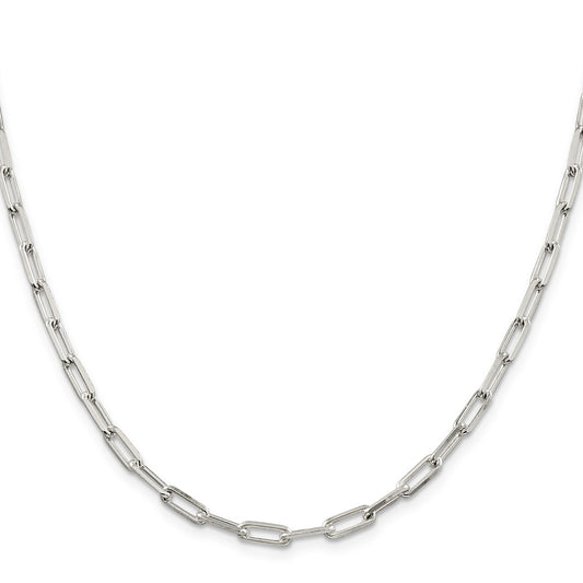 Sterling Silver 4.25mm Elongated Open Link ChainQFC54