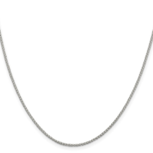 Sterling Silver 1.6mm Corona ChainQFC61