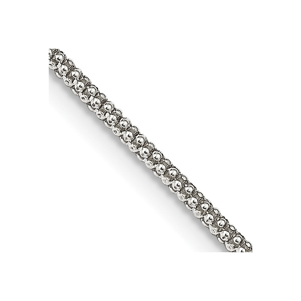 Sterling Silver 1.6mm Corona ChainQFC61