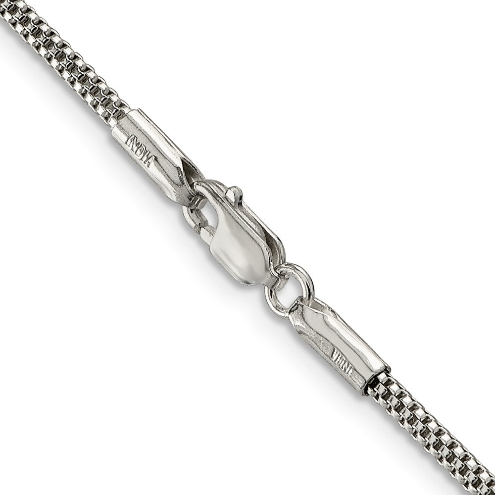 Sterling Silver 2mm Corona ChainQFC62