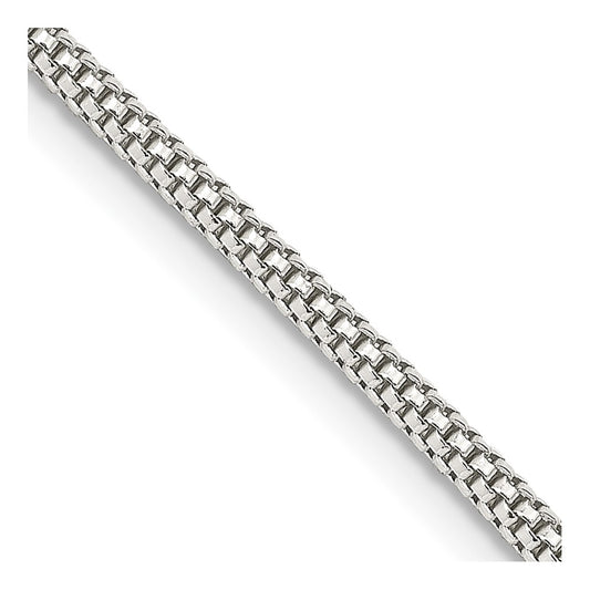 Sterling Silver 2mm Corona ChainQFC62
