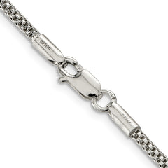 Sterling Silver 2.4mm Corona ChainQFC63