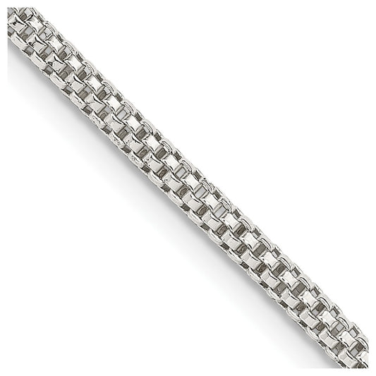 Sterling Silver 2.4mm Corona ChainQFC63