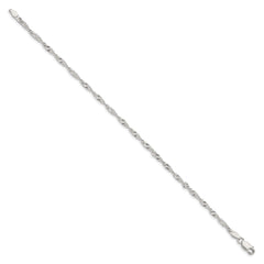 Sterling Silver 2.25mm Singapore Chain QFC69-8