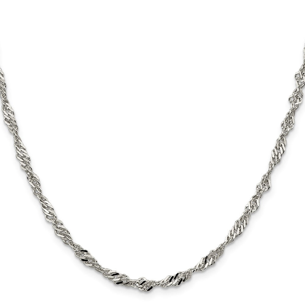 Sterling Silver 3.5mm Singapore ChainQFC71