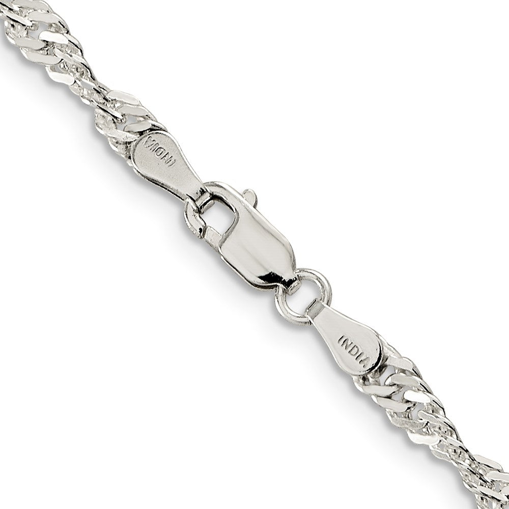 Sterling Silver 3.5mm Singapore ChainQFC71
