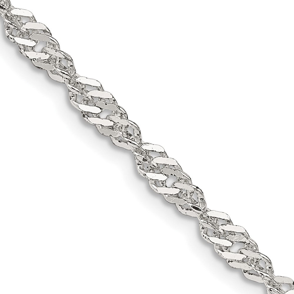 Sterling Silver 3.5mm Singapore ChainQFC71