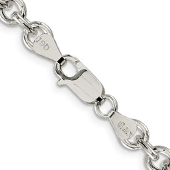 Sterling Silver 6.1mm Cable ChainQFC8