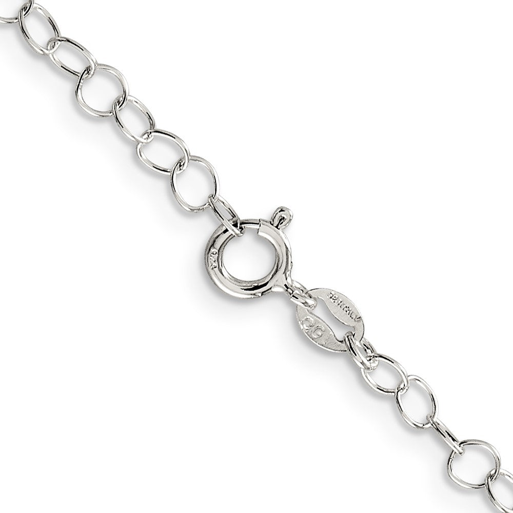 Sterling Silver 3.5mm Fancy Cable ChainQFC82