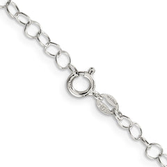 Sterling Silver 3.5mm Fancy Cable ChainQFC82