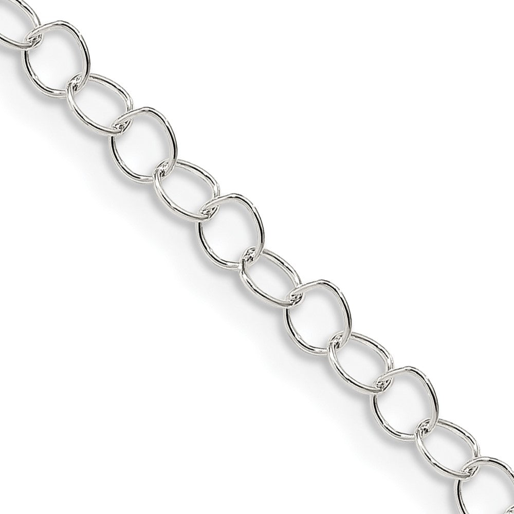 Sterling Silver 3.5mm Fancy Cable ChainQFC82