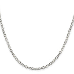 Sterling Silver 3.75mm Oval Cable ChainQFC94