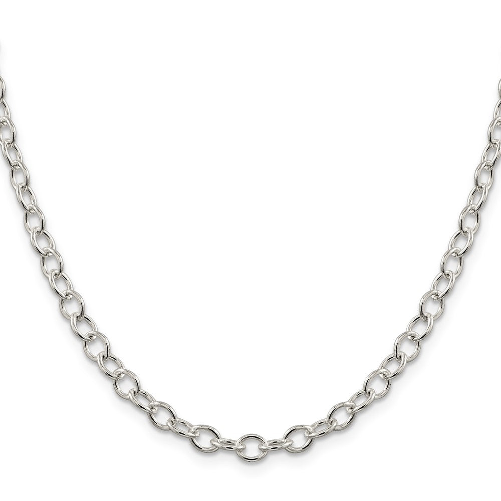 Sterling Silver 5.3mm Oval Cable ChainQFC95
