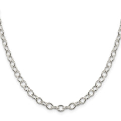 Sterling Silver 5.3mm Oval Cable ChainQFC95