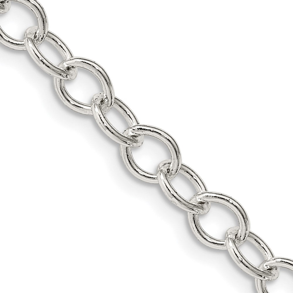 Sterling Silver 5.3mm Oval Cable ChainQFC95