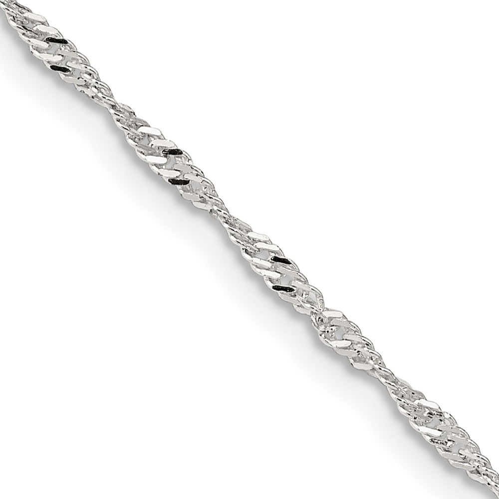 Sterling Silver 1.75mm Singapore ChainQFC98