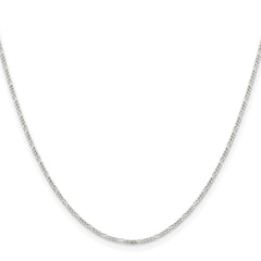 Sterling Silver 1.2mm Figaro ChainQFG035