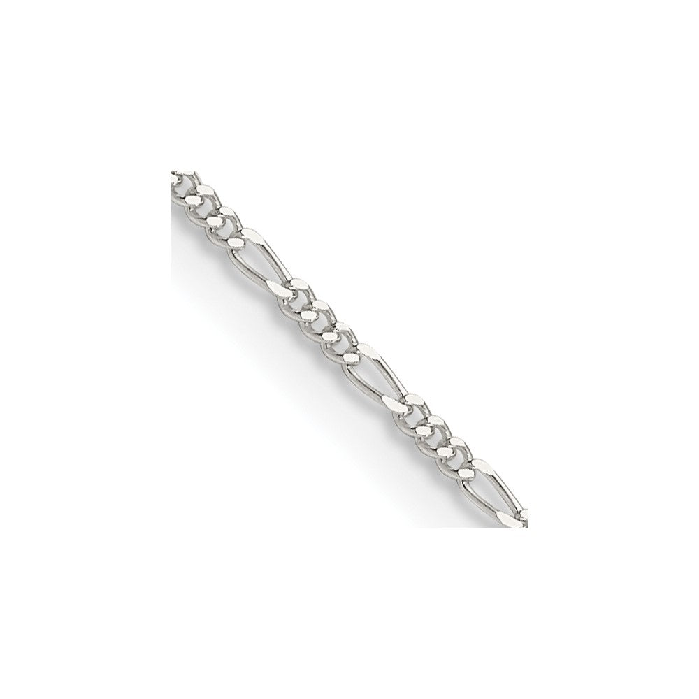 Sterling Silver 1.2mm Figaro ChainQFG035
