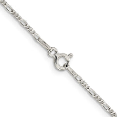 Sterling Silver 1.4mm Figaro ChainQFG040