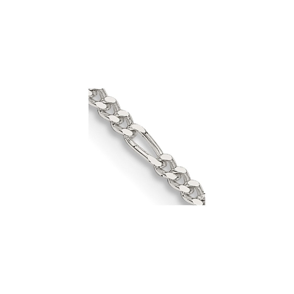 Sterling Silver 1.75mm Figaro ChainQFG050