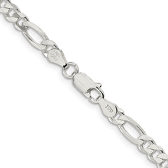 Sterling Silver 4.5mm Figaro ChainQFG120