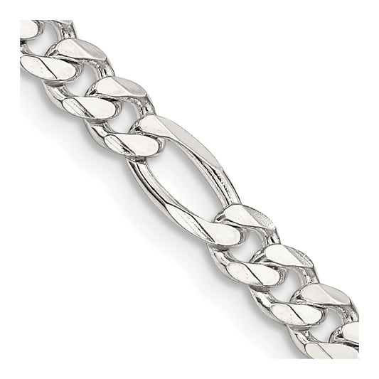 Sterling Silver 4.5mm Figaro ChainQFG120