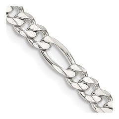 Sterling Silver 4.5mm Figaro ChainQFG120