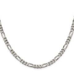 Sterling Silver 5.5mm Figaro ChainQFG150