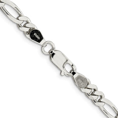 Sterling Silver 5.5mm Figaro ChainQFG150