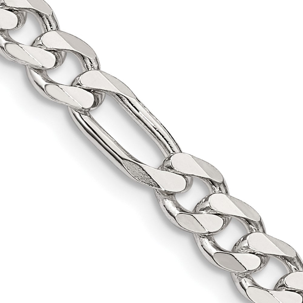 Sterling Silver 5.5mm Figaro ChainQFG150