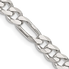 Sterling Silver 5.5mm Figaro ChainQFG150