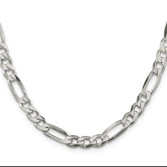Sterling Silver 6.75mm Figaro ChainQFG180