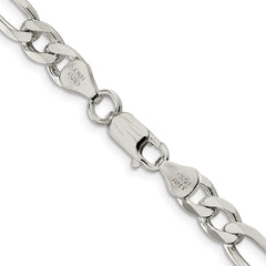 Sterling Silver 6.75mm Figaro ChainQFG180