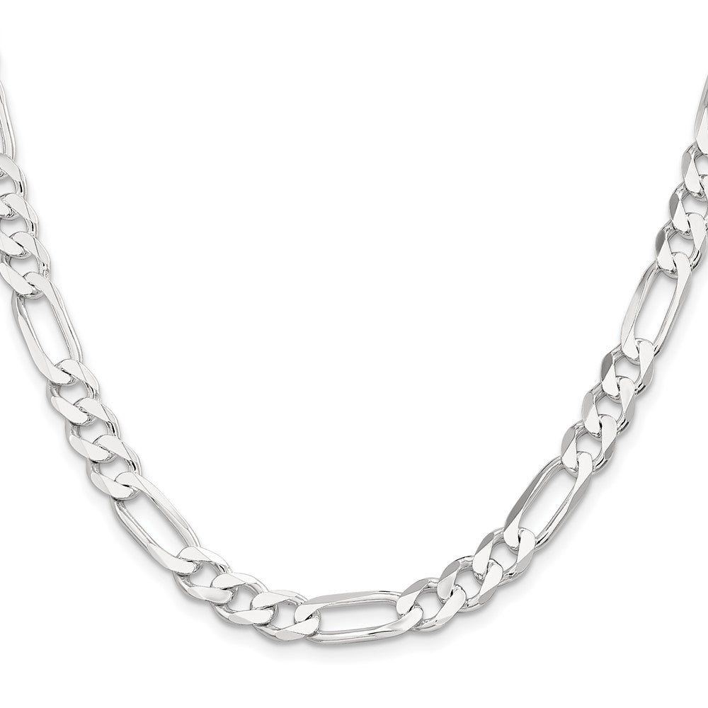 Sterling Silver 7.5mm Figaro ChainQFG200
