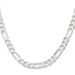Sterling Silver 7.5mm Figaro ChainQFG200