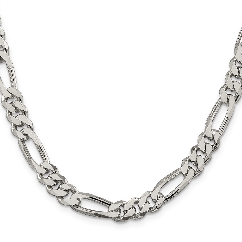 Sterling Silver 8mm Figaro ChainQFG220