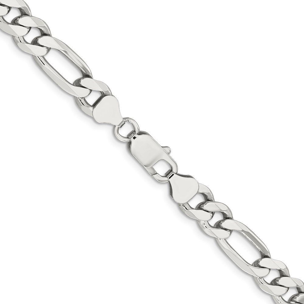 Sterling Silver 8mm Figaro ChainQFG220