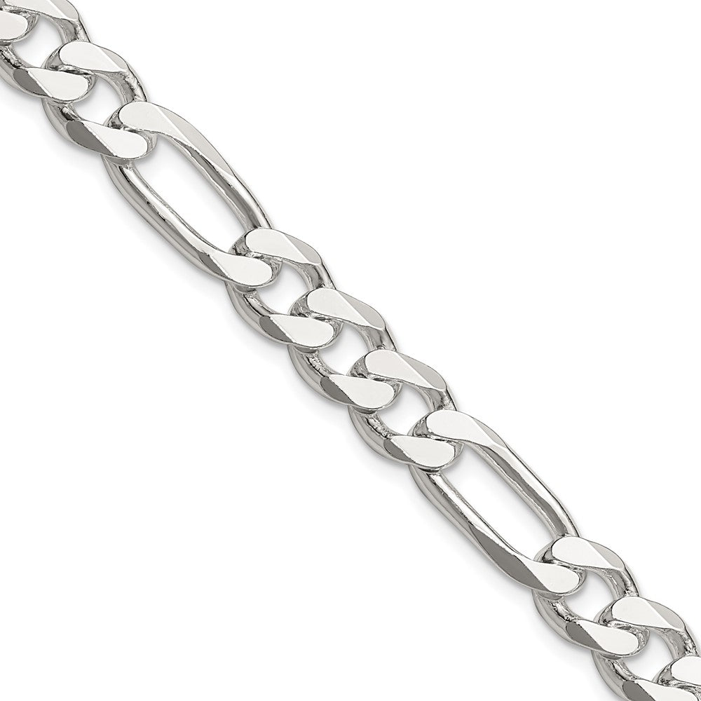 Sterling Silver 8mm Figaro ChainQFG220
