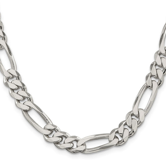 Sterling Silver 9mm Figaro ChainQFG250