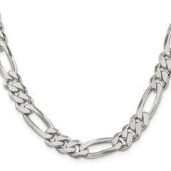 Sterling Silver 9mm Figaro ChainQFG250