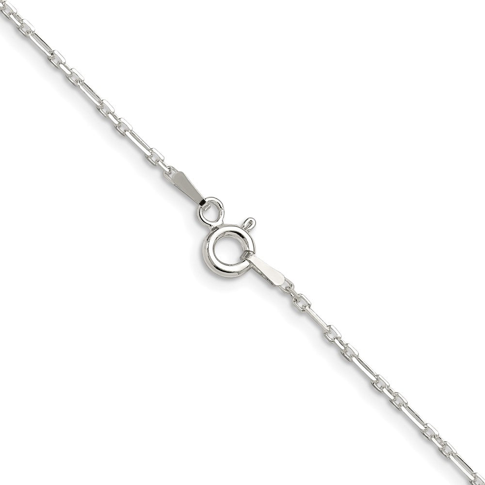 Sterling Silver D/C 1.75mm 3 Short Plus 1 Long Cable Link ChainQFL050
