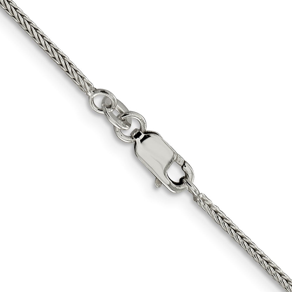Sterling Silver 1.45mm Diamond-cut Round Franco ChainQFR150