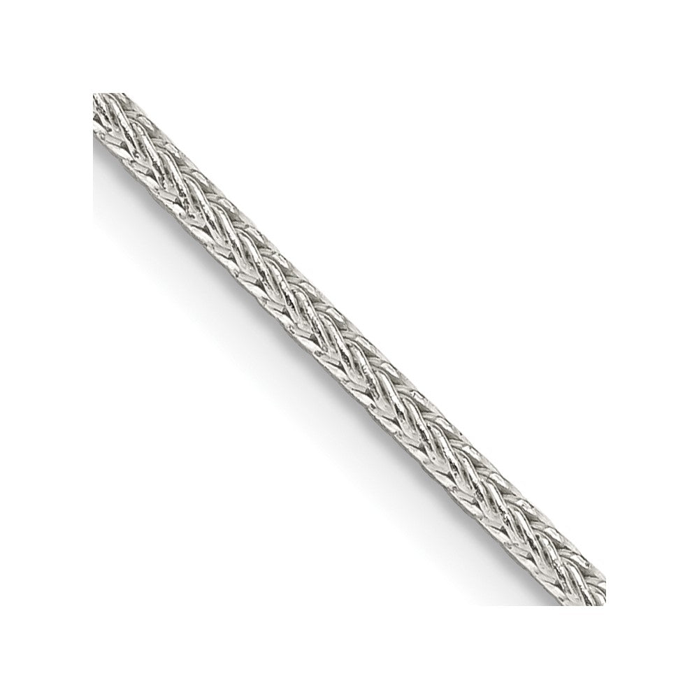 Sterling Silver 1.45mm Diamond-cut Round Franco ChainQFR150