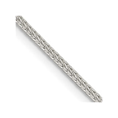 Sterling Silver 1.45mm Diamond-cut Round Franco ChainQFR150