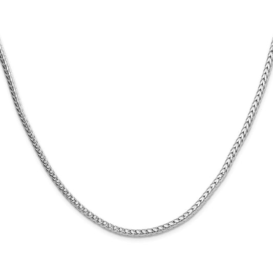 Sterling Silver 3.4mm Diamond-cut Round Franco ChainQFR320