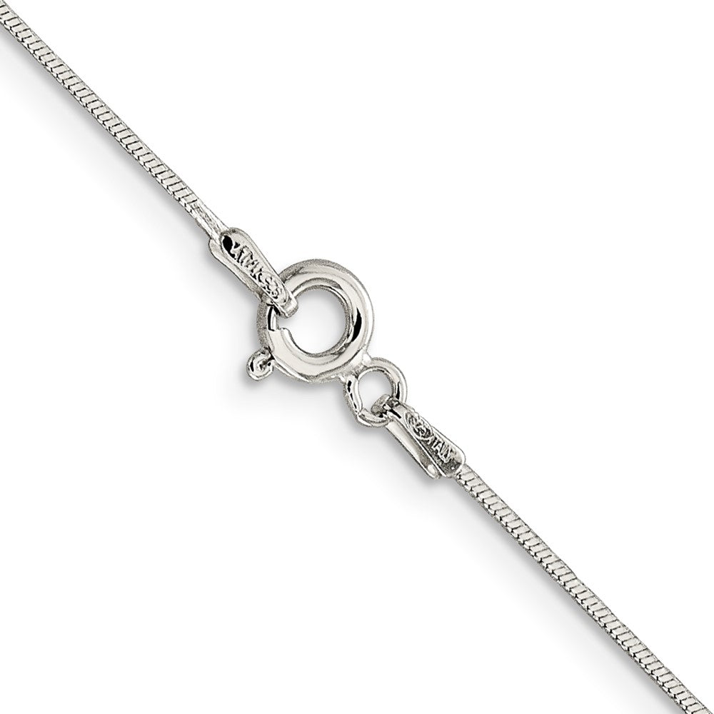 Sterling Silver .85mm Diamond-cut Snake ChainQFS15
