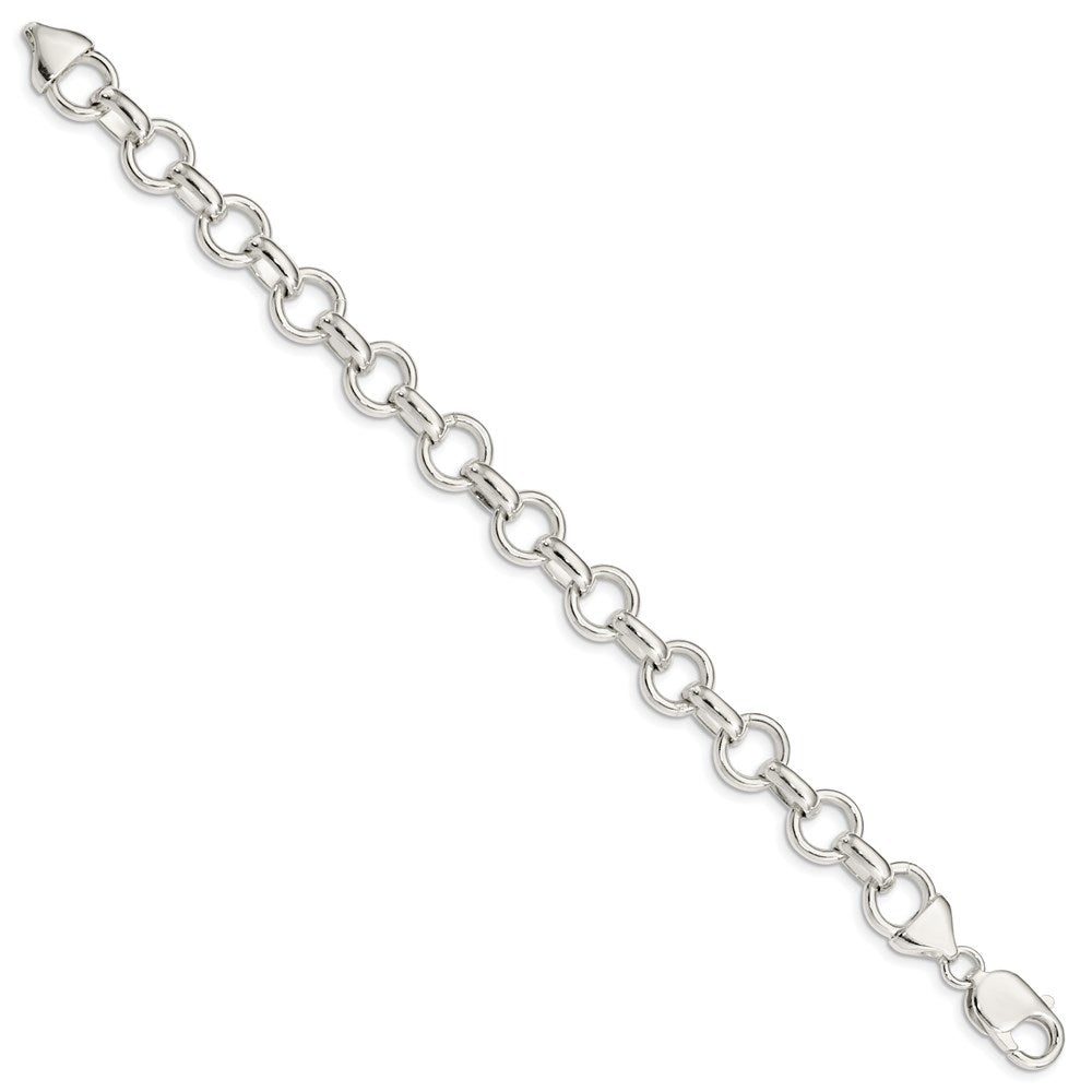 Sterling Silver Link Bracelet QG1534-7.25